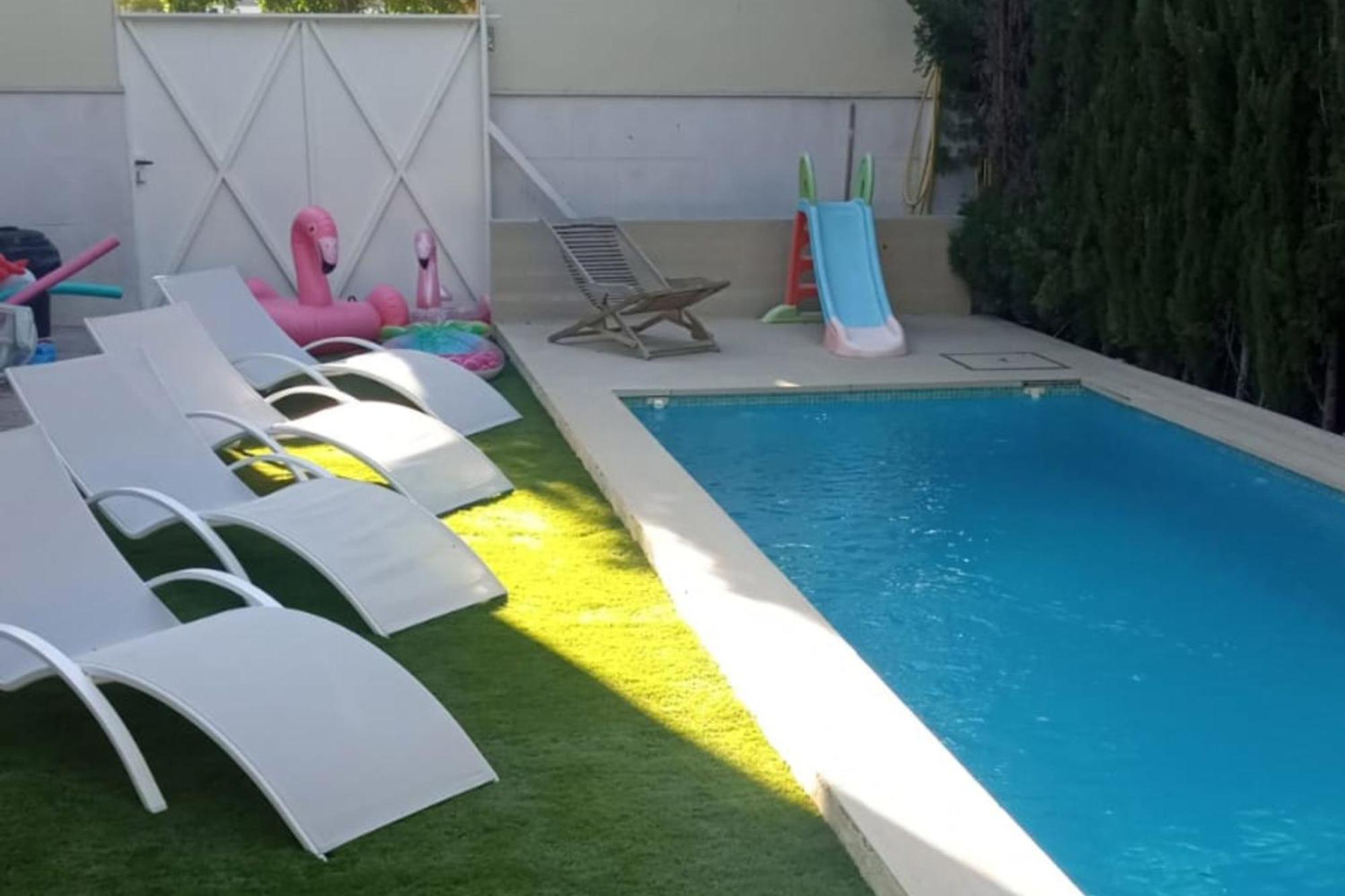 Rentalsevilla Brisa Del Aljarafe Con Piscina Climatizada A 15 Minutos De Sevilla Almensilla Bagian luar foto